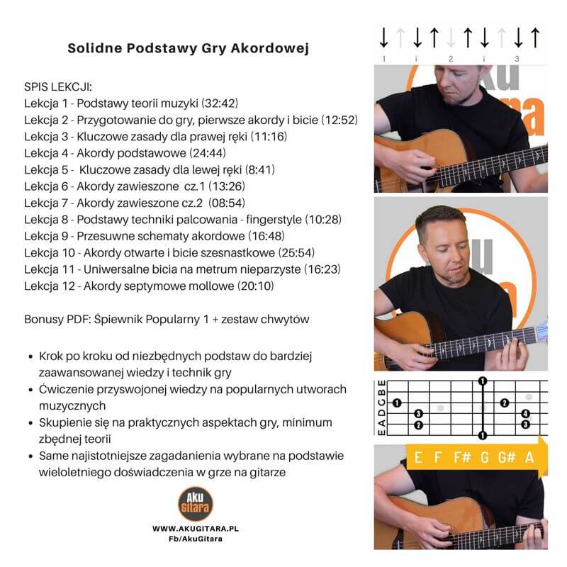 Kurs Solidne Podstawy Gry Akordowej 1.0 - wersja DIGIPACK - obrazek 3