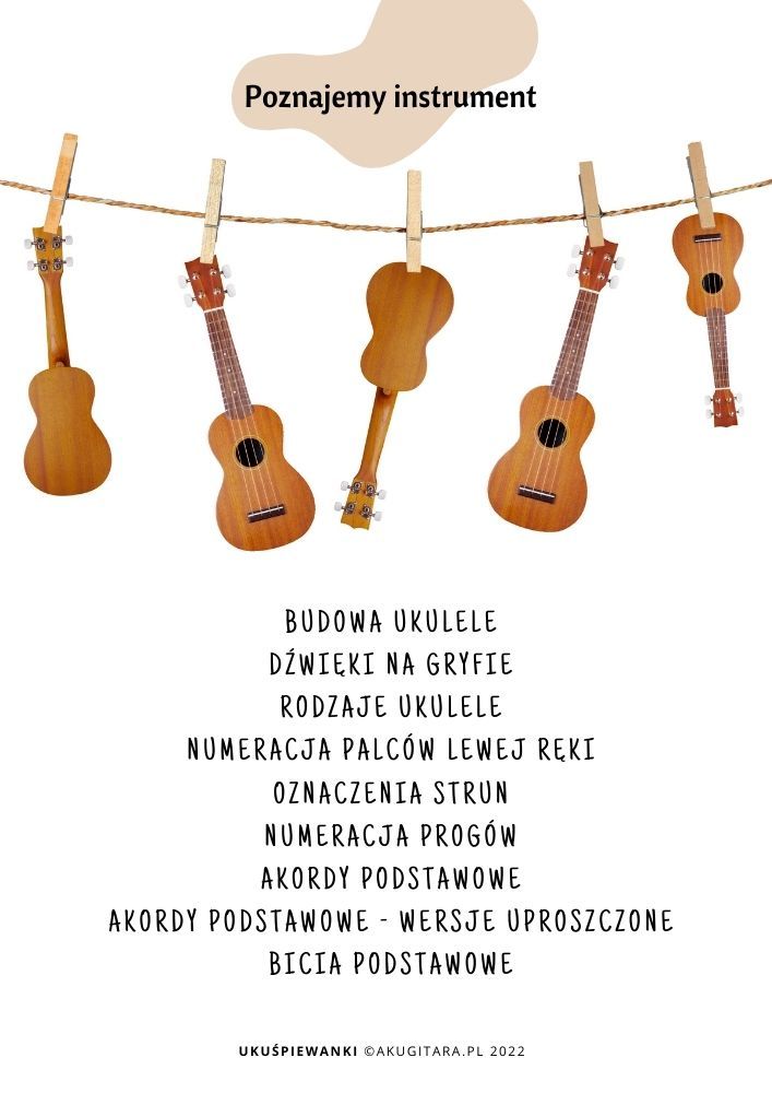 ukuśpiewanki - proste piosenki dla dzieci na ukulele
