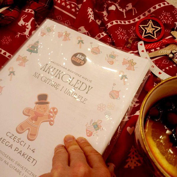 AkuKolędy cz.1-4 (Mega Pakiet) - kolędy i piosenki świąteczne w opracowaniu na gitarę i ukulele - obrazek 12