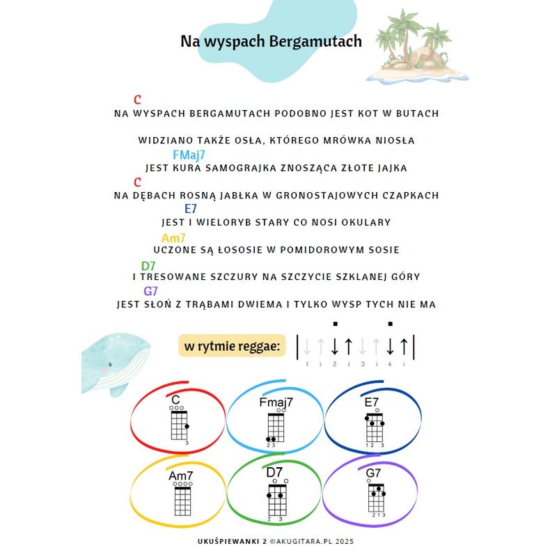 Ukuśpiewanki 2 - proste piosenki dla dzieci na ukulele (E-book) - obrazek 5