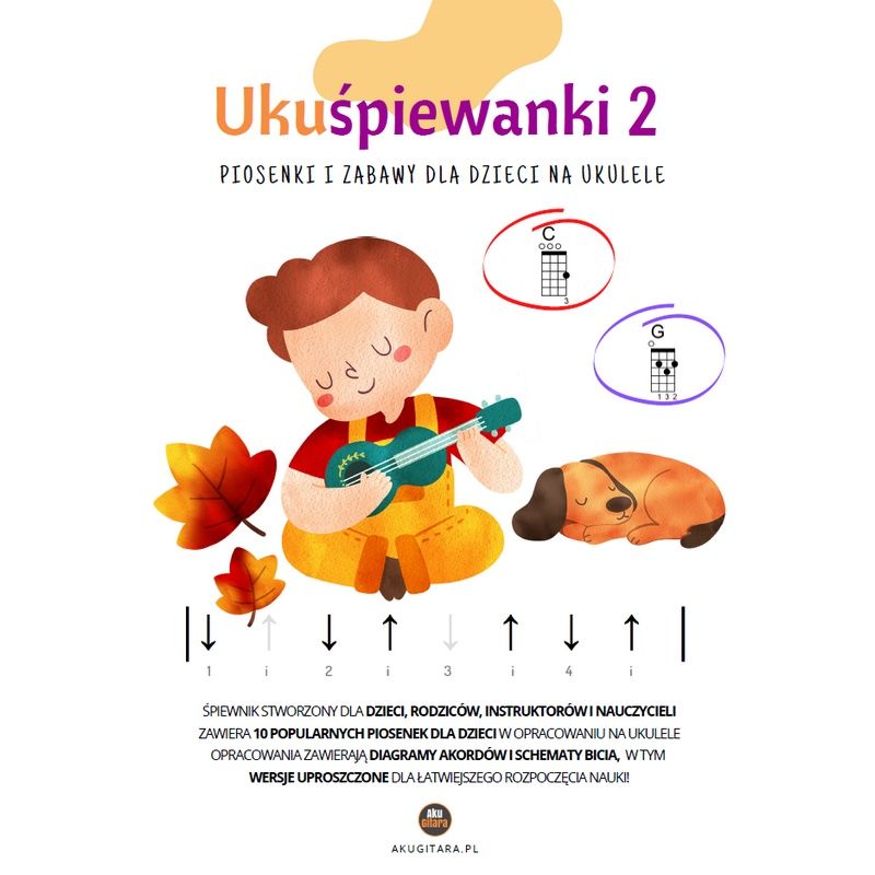 Ukuśpiewanki 2 - piosenki dla dzieci na ukulele