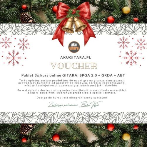 voucher na kurs gitara